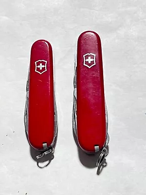 Lot Of 2 Victorinox Swiss Army Knives - Small Tinker - Super Tinker • $27.99