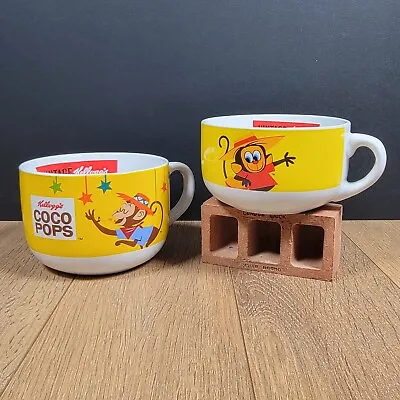 X2 Kelloggs Coco Pops Large & Small Cereal Mug • £18.99
