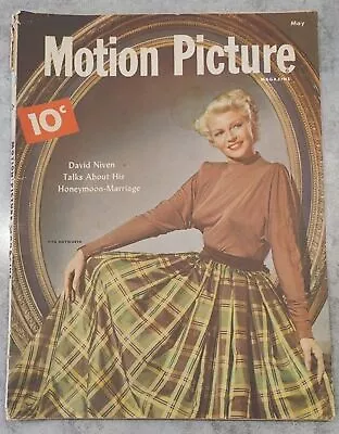 Motion Picture Magazine May 1948 Rita Hayworth 10c • $15.99