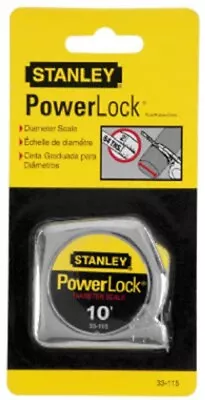 Stanley Hand Tools 33-115 10'  X 1/4  Powerlock Pocket Tape Rule • $11.82