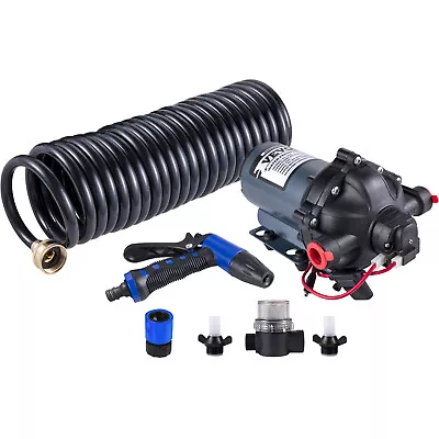 VEVOR Washdown Pump 5.5 GPM Deck Wash Pump Kit 12 V 70 PSI Boat Marine Yacht • $65.49