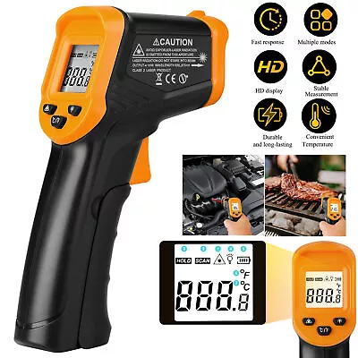 Digital Infrared Thermometer Temperature Gun Laser IR Cooking -50°C-550°C LCD AU • $20.99