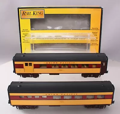 MTH 30-6108 Union Pacific Streamlined Combine/Diner Set EX/Box • $119.17