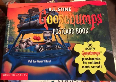 R.L. Stine - Goosebumps Postcard Book • $15