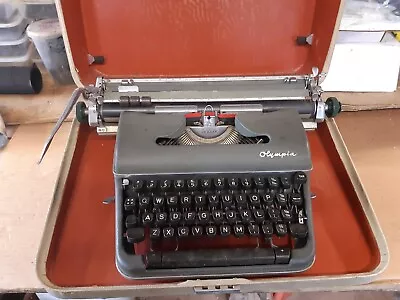 Vintage Olympia Portable Typewriter • £55