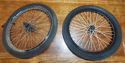 Odyssey Hubs Sun Rims BMX Bike Wheel Set (Haro GT Dyno Powerlite Robinson) • $119.99