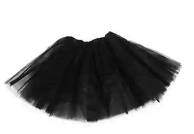 £4.99 • Buy Fancy Dress TUTU Skirt Petticoat 1980s Costume Colour Options Ladies Skirt LOT