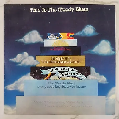 The Moody Blues - This Is The Moody Blues Double Vinyl LP - Threshold 2THS 12/13 • $8.99