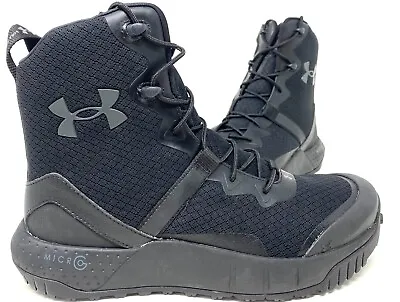 $97.99 • Buy Under Amour Men's Micro G Valsetz Tactical Boots Black #3023748 Size:10 122N
