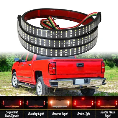 For Chevy Silverado 1500 2500 60  Tailgate Reverse Strip Light Bar Turn Signal • $19.82