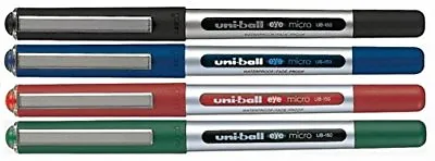 Uni Ball Eye MICRO UB-150 Rollerball Pen 0.5mm Pen Best Price Choose Colours • £3.99