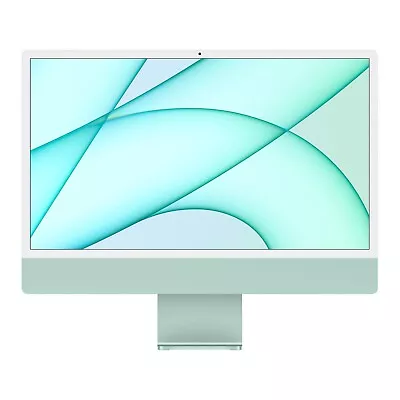 Apple IMac 24  256GB SSD Apple M1 3.20GHz 8G 7-Core GPU - NEW- Green - MJV83B/A • £999