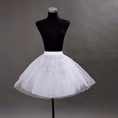£6.99 • Buy 21  Retro Underskirt 50s Swing Vintage Petticoat Fancy Net Skirt-White