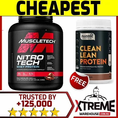 Muscletech Nitrotech 1.8kg // Nitro Tech Pro Series Whey Protein Isolate • $72.90