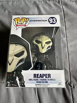 Funko POP Vinyl Figure Overwatch REAPER #93 + Protector • $10