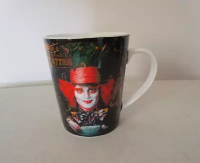 Disney Mad Hatter Mug Alice In Wonderland Coffee Cup Mad As A Hatter Depp • $19.99