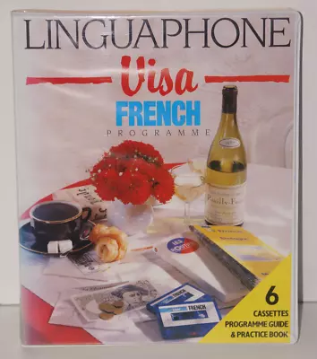 A Vintage Linguaphone Visa French Programmebooks & Cassettes Language Course. • £9.99