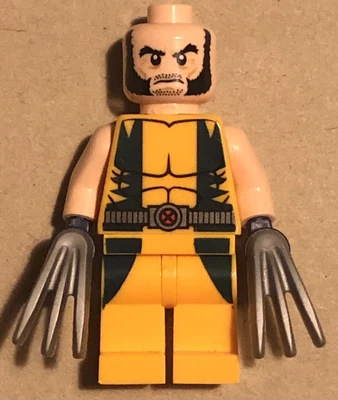 £11.85 • Buy Genuine Lego Marvel Comics Superheroes X-Men Sh017 Wolverine 2012 Minifigure