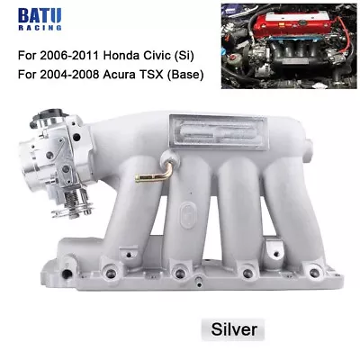 K20 Intake Manifold &Throttle Body For 04-08 Acura RSX Base 06-11 Civic Si K20Z3 • $492.53