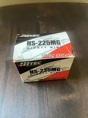 Hitec HS-225MG Mighty Mini Metal Gear BB RC Servo HS225MG HS225 225MG 225 • $12.50