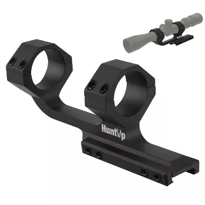 30mm One Piece Offset Cantilever Scope Mount 1 Inch Dual Ring For Picatinny Rail • $18.99