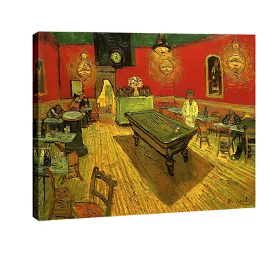 Canvas Print Wall Art Van Gogh Painting Repro Pic Home Decor Night Cafe 20x24  • $37.51