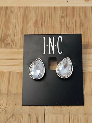 I.N.C International Concepts   Crystal Teardrop Earrings Large  NWT • $14