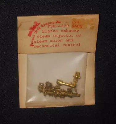 O Scale Precision Scale Brass Elesco Exhaust Steam Injector PSH-4229 • $10.29