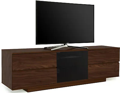 Homeology Avitus Ultra Walnut 4-Walnut Drawers 32 -65  TV Cabinet • £239