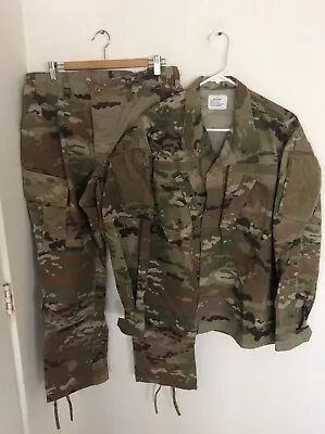 US Army Multicam Combat Set Jacket And Trousers Size Medium • $48