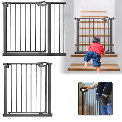 Baby Stair Gate Safety Home Barrier Doorway Room Divider Pet Barrier Doorway UK • £44.99