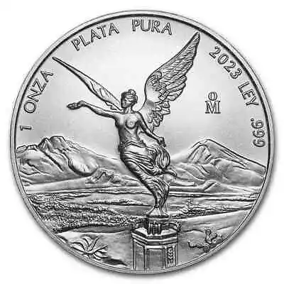 2023 1 Oz Mexican Silver Libertad (bu) • $37.29