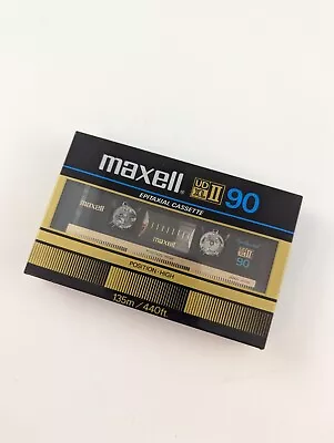 MAXELL UDXL II UD XLII 90  Blank Audio  Cassette Tape (Sealed) NEW • $27