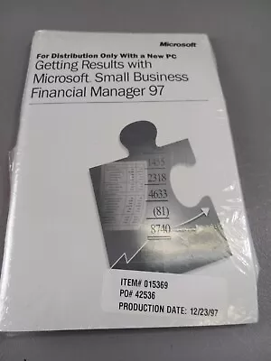 L👀K Microsoft Small Business Financial Manager 97 • $30