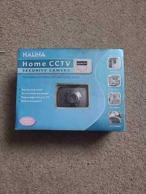 Halina Home CCTV Security Camera Set Unused Wired Car Home Children Camera • £14.40