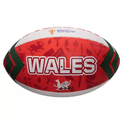 Wales🏴󠁧󠁢󠁷󠁬󠁳󠁿 Rugby League Ball • £15