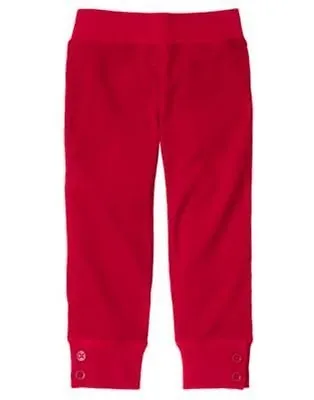 $8.99 • Buy Gymboree Penguin Chalet Red Button Hem Crop Thermal Leggings 4 5 6 8 9