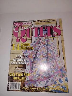 McCalls Quick Quilts September 2002 • $11.31