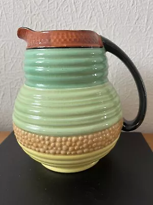 Vintage Royal Falcon Ware J.H.W & Sons Jug - H17.5cm • £15