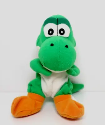 Vintage Nintendo 64 Green Yoshi Bean Bag Plush + Hang & Tush Tag (BD&A 1997) • $19.99