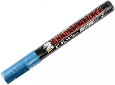 Mr.Hobby Gunze Gundam Marker Pen Painter GM17 Metallic Blue Paint Color Bandai • £7.08