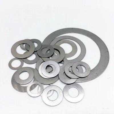 Shim Washers 0.1mm / 0.25mm / 0.3mm / 0.5mm / 1.0mm Thick DIN 988 High Quality • $2.73