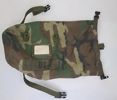 US Military Issue Woodland Camouflage CPOG Chemical Suit Gear Stuff Sack Bag • $13