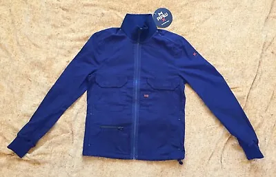 G Star Raw Jacket Max Xpo Overshirt Dulan Dobby Imperial Blue Men’s Size XS Bnwt • £49.99