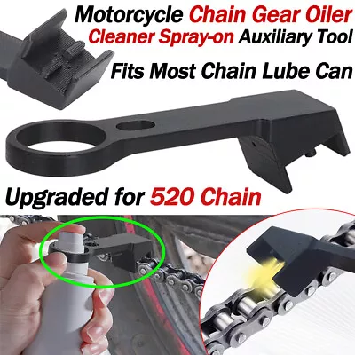 Motorcycle 520 Chain Gear Oiler Lubricator Tool Cleaner Spray-on Auxiliary Tool • $19.99