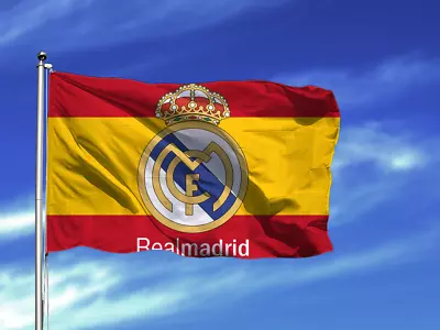 Soccer Flag Football Club Real Madrid Flags • $17.09