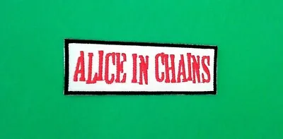 Alice In Chains Iron On Patch! Soundgarden Metallica Megadeth Metal Grunge • $5.99