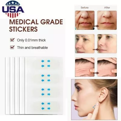 $9.95 • Buy 160PCS Instant Face Neck Eye Firming Face Lift V Tapes Shape Tape Remove Wrinkle