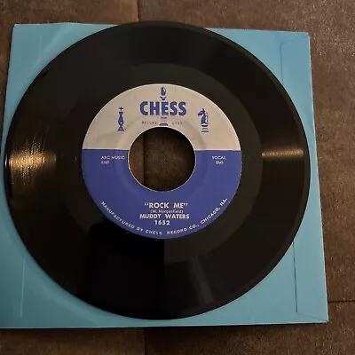 Muddy Waters Got My Mojo Working / Rock Me 45 RPM Chess Records Silver Top 7” • $40