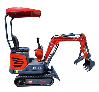 AGROTK 1.4 Ton B&S LCT Gasoline Engine Mini Excavator Rubber Track Excavator • $6781.33